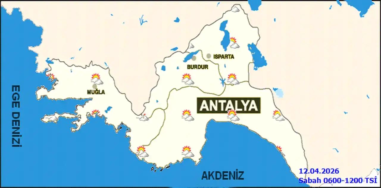 Antalya'da Kumluca ve Finike'ye Pazar Uyarısı 1